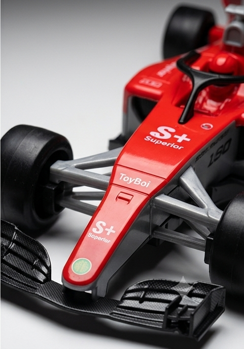 1:18 Scale RC Formula 1 Racing Car with Smoke Spray Effect