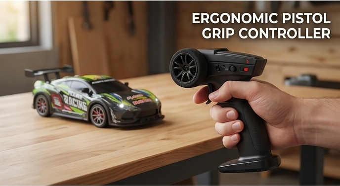 RC Drift Car | High Speed 4WD Remote Control Car for Kids & Adults with Drift Tyres